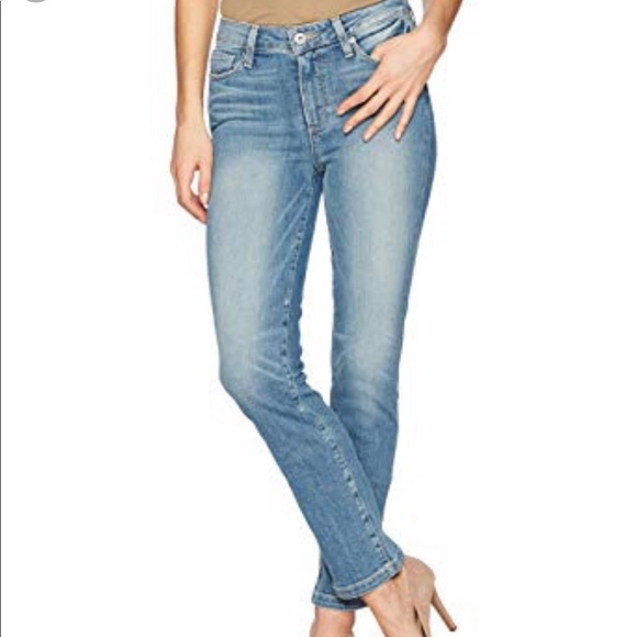 PAIGE JAQUELINE STRAIGHT 3/4 PALMER JEANS NWT - Picture 6 of 7
